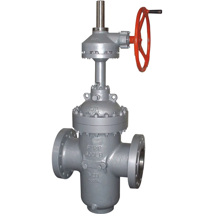 Forced Seal Flat Gate Valve With Diversion Hole