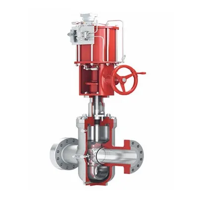 K-shaped Plate Flat Gate Valve without Diversion Hole