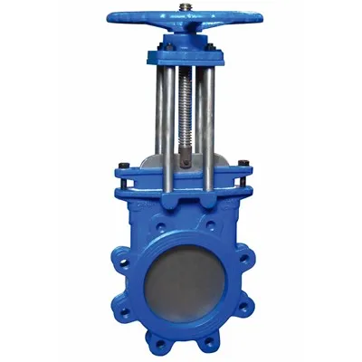 Knife-shaped Slab Gate Valve without Diversion Hole